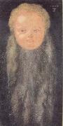 Albrecht Durer Portrait of a boy with a long beard Germany oil painting artist